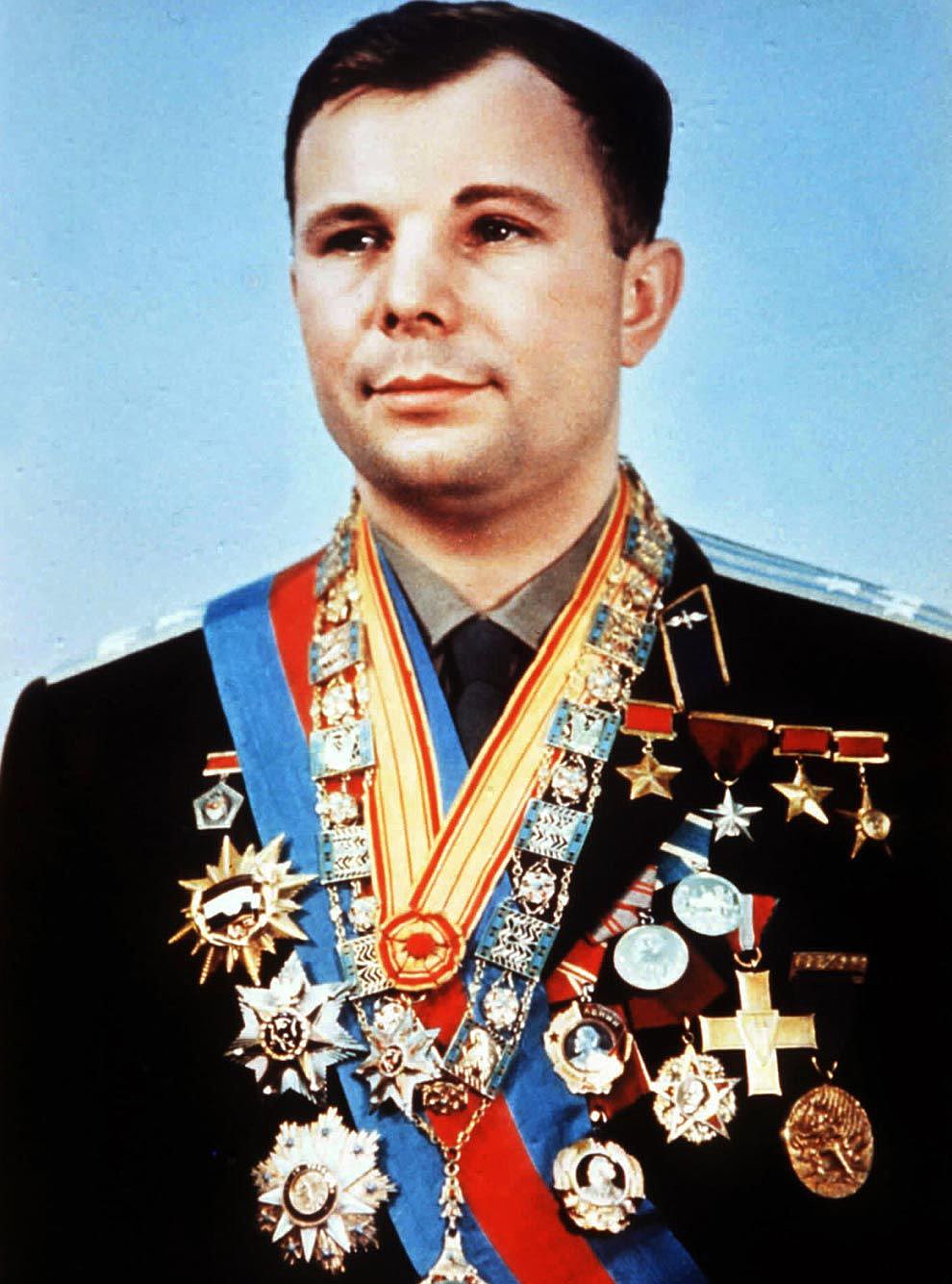 Foto Geroy Sovetskogo Soyuza YUriy Gagarin